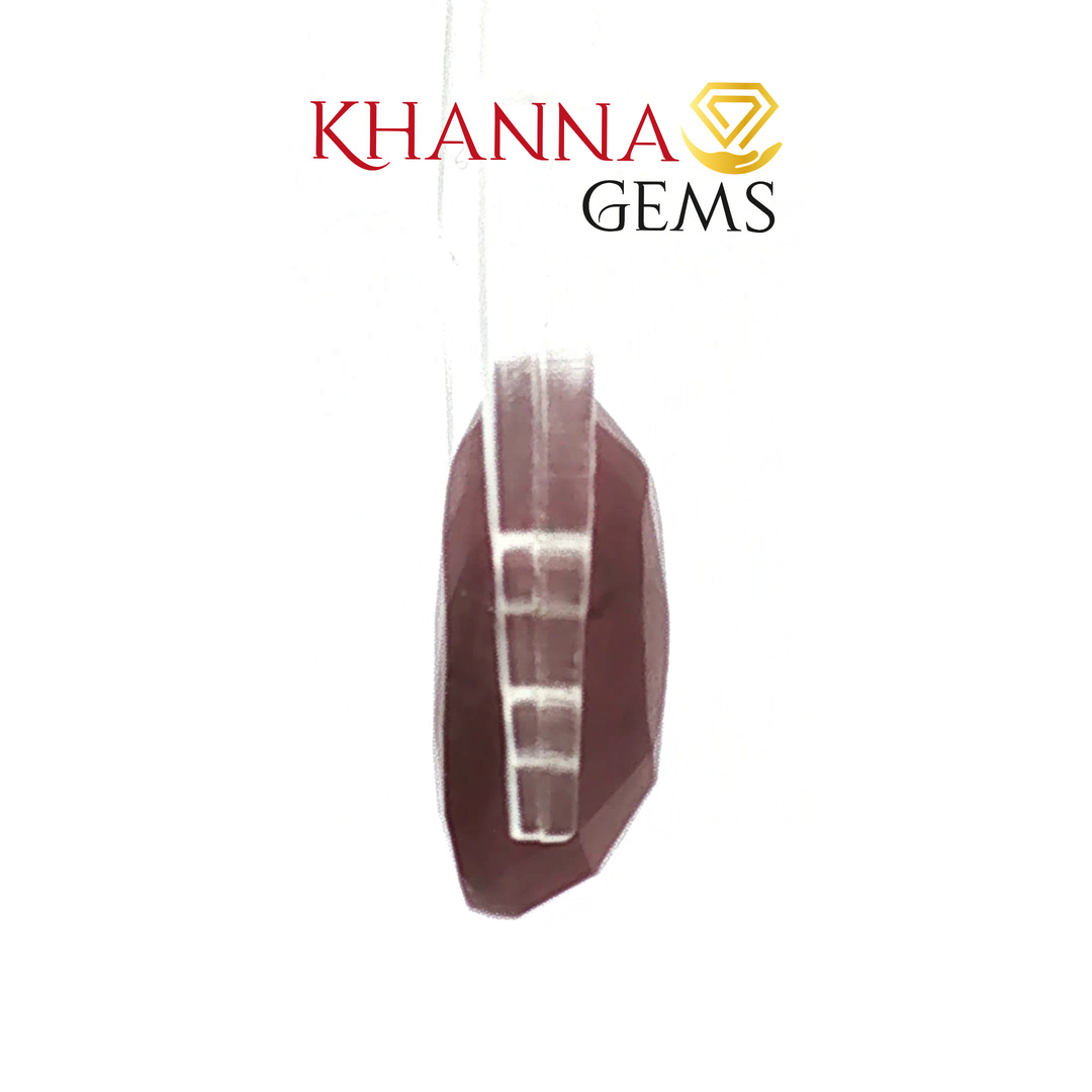 6.64/CT Natural Ruby Stone with Govt. Lab Certificate-137028