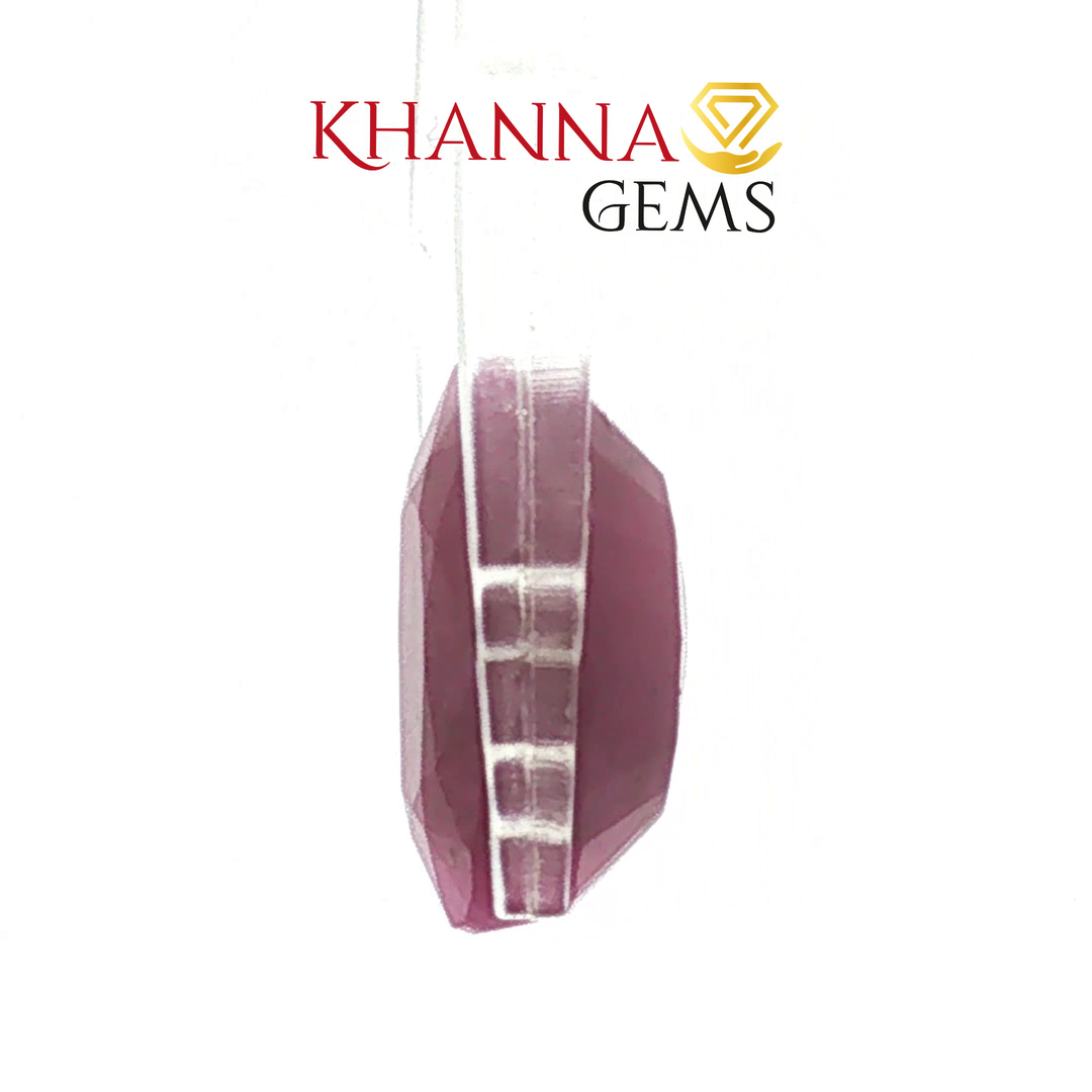 6.58/CT Natural Ruby Stone with Govt. Lab Certificate-2396D7228