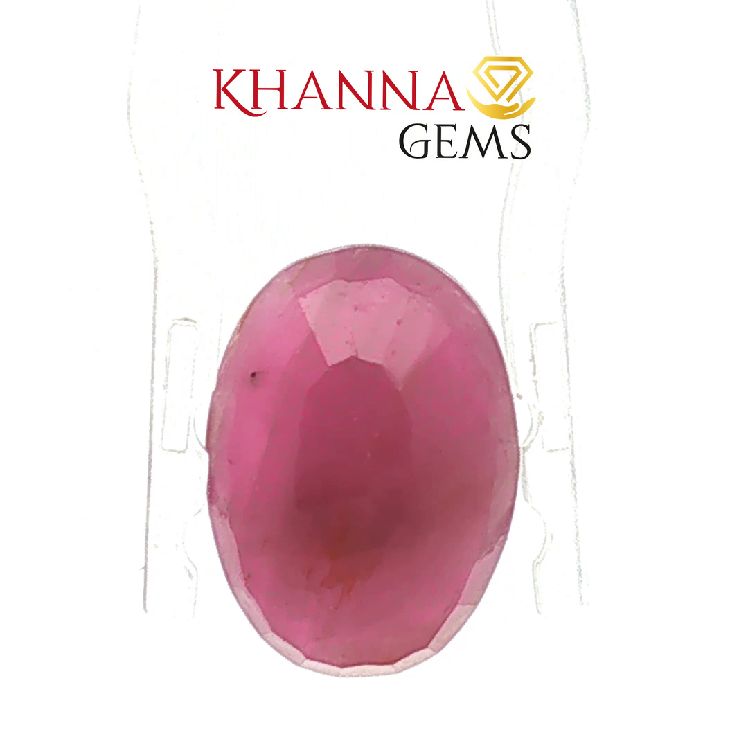 7.55/CT Natural Ruby with Govt. Lab Certificate-104073