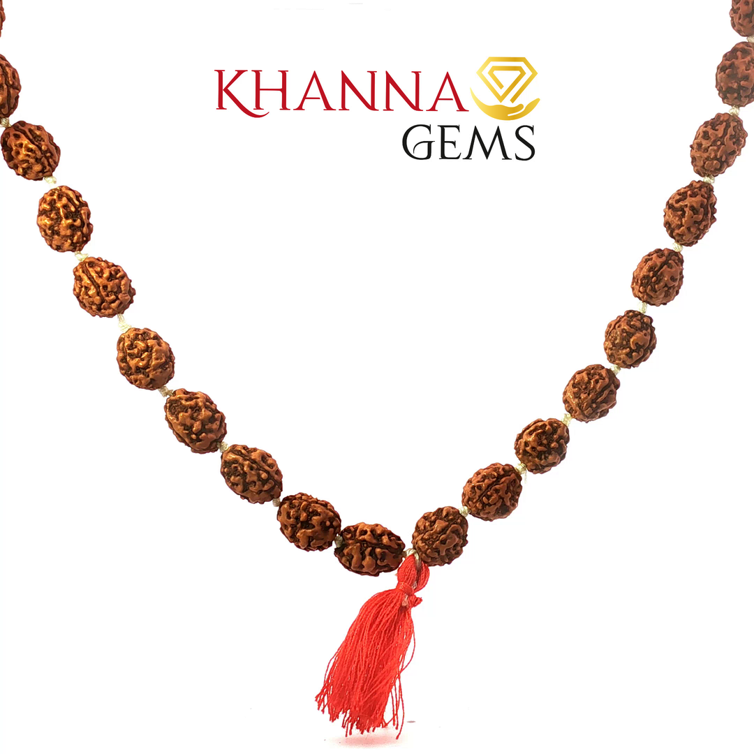 THREE MUKHI RUDRAKSHA MALA