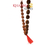 Load image into Gallery viewer, THREE MUKHI RUDRAKSHA MALA