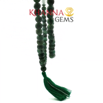 Load image into Gallery viewer, NATURAL EMERALD MALA (DARK)