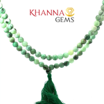 Load image into Gallery viewer, NATURAL EMERALD MALA (LIGHT)