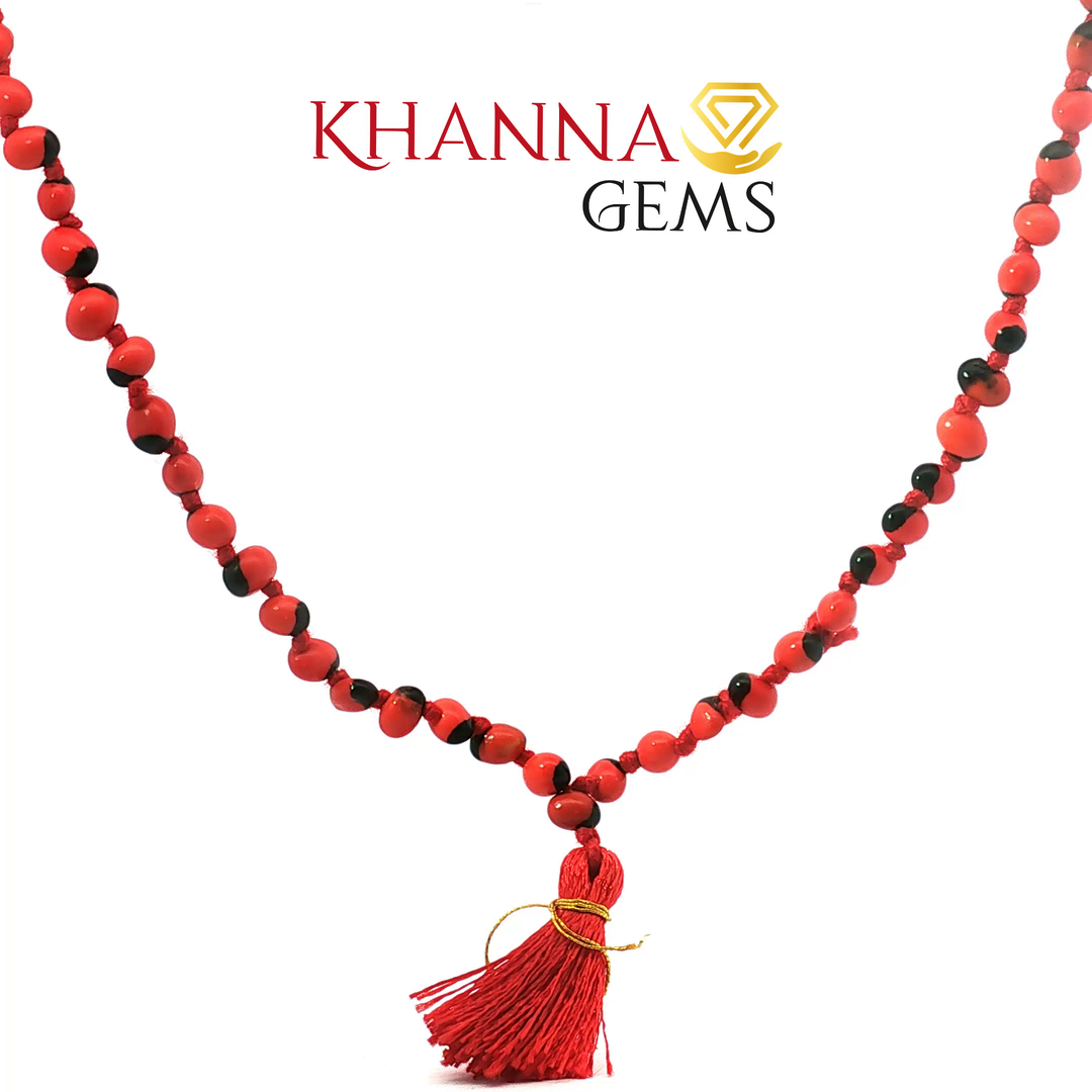 GUNJA MALA/RED GUNJA MALA/CHIRMI MALA/LAL RATTI MALA