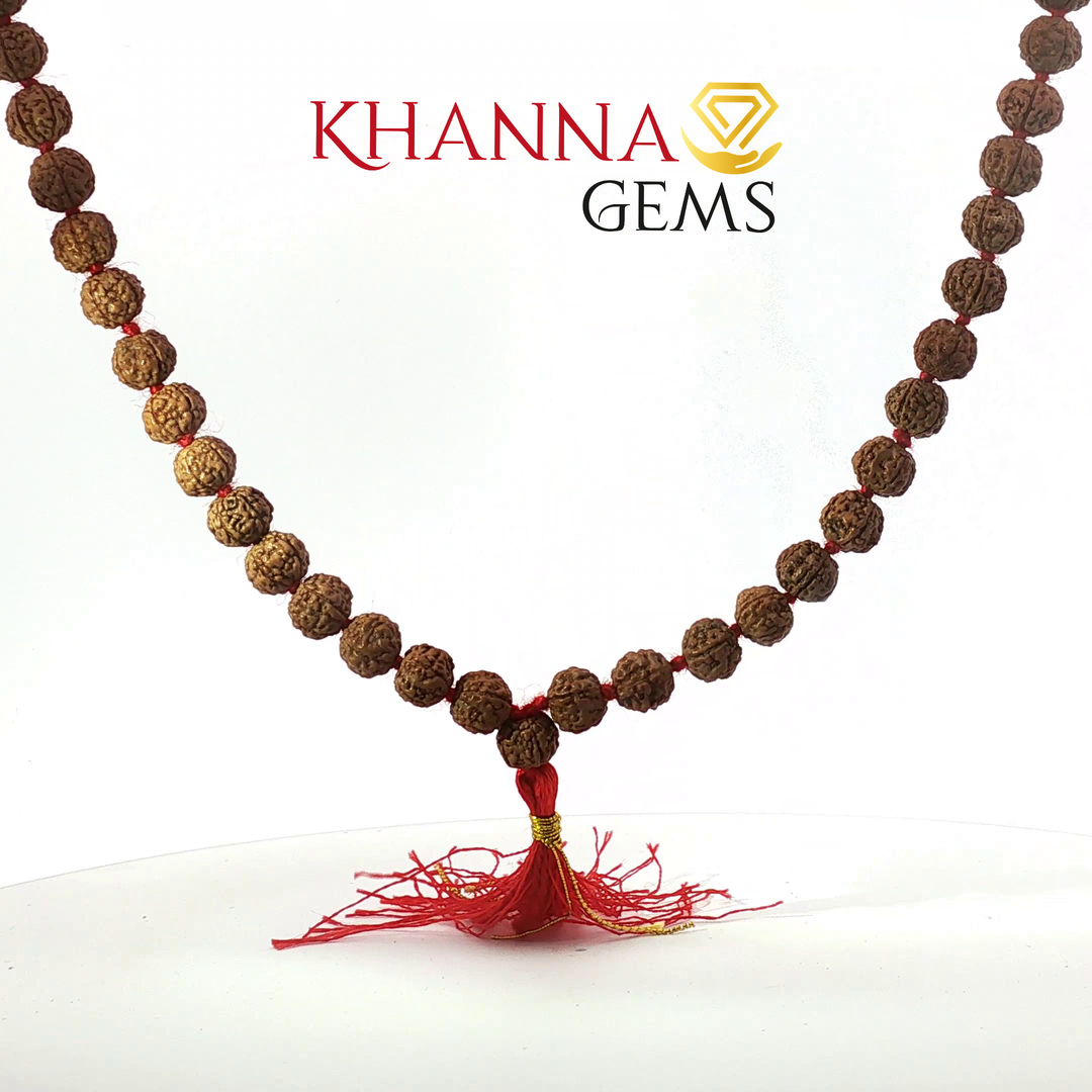 FIVE MUKHI RUDRAKSHA MALA