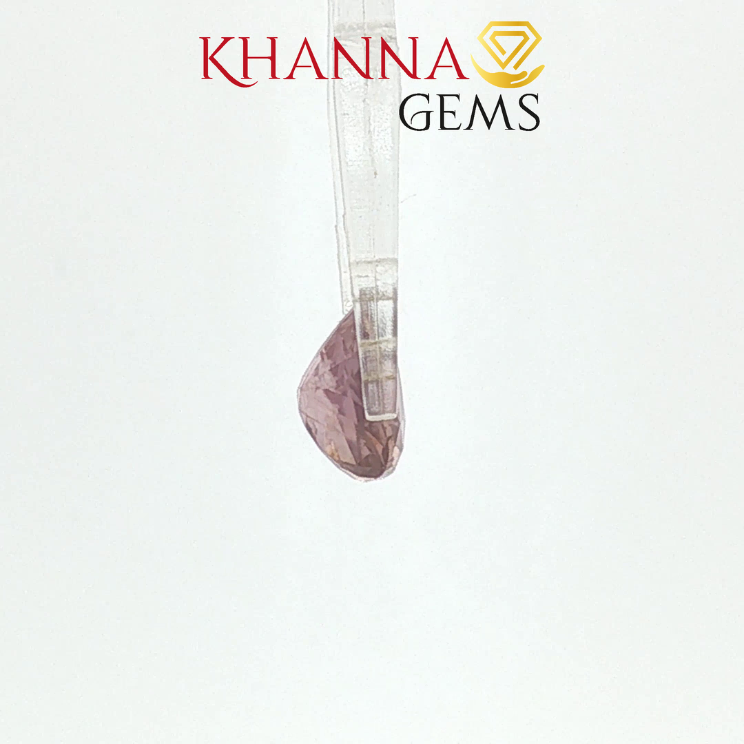 2.76/CT Natural Purple Sapphire Stone with Govt. Lab Certificate-91010