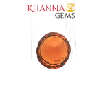 Load image into Gallery viewer, 5.53/CT Natural Hessonite Stone with Govt. Lab Certificate-107542