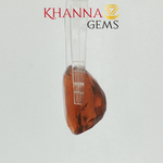 Load image into Gallery viewer, 7.37/CT Natural Hessonite Stone with Govt. Lab Certificate-2186D6061