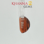 Load image into Gallery viewer, 7.37/CT Natural Hessonite Stone with Govt. Lab Certificate-2186D6056