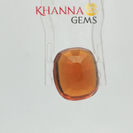 Load image into Gallery viewer, 7.37/CT Natural Hessonite Stone with Govt. Lab Certificate-2186D6056