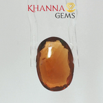 Load image into Gallery viewer, 7.62/CT Natural Hessonite Stone with Govt. Lab Certificate-125159
