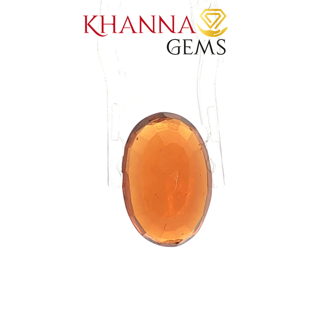 8.56/CT Natural Hessonite Stone with Govt. Lab Certificate-2186D6055