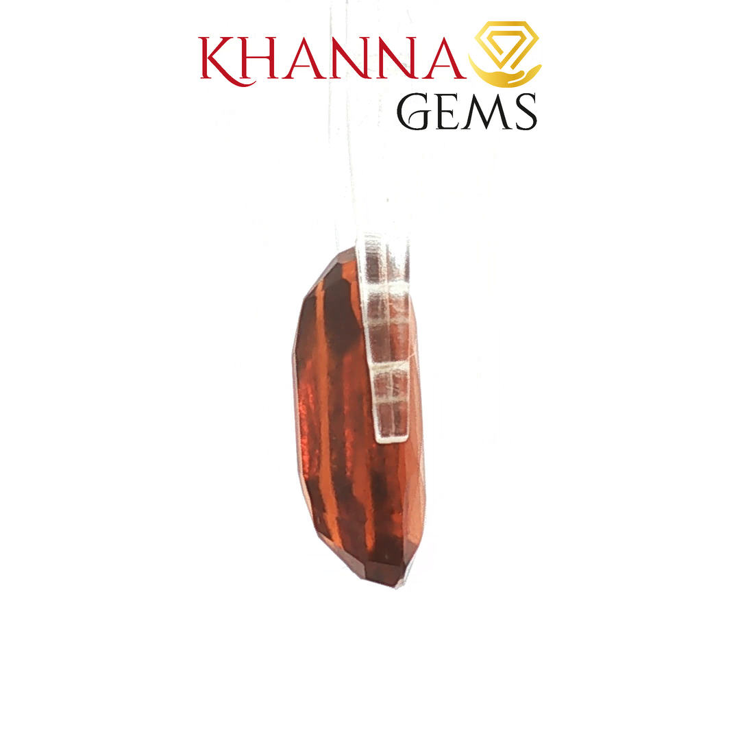 8.51/CT Natural Hessonite Stone with Govt. Lab Certificate-2470D7508