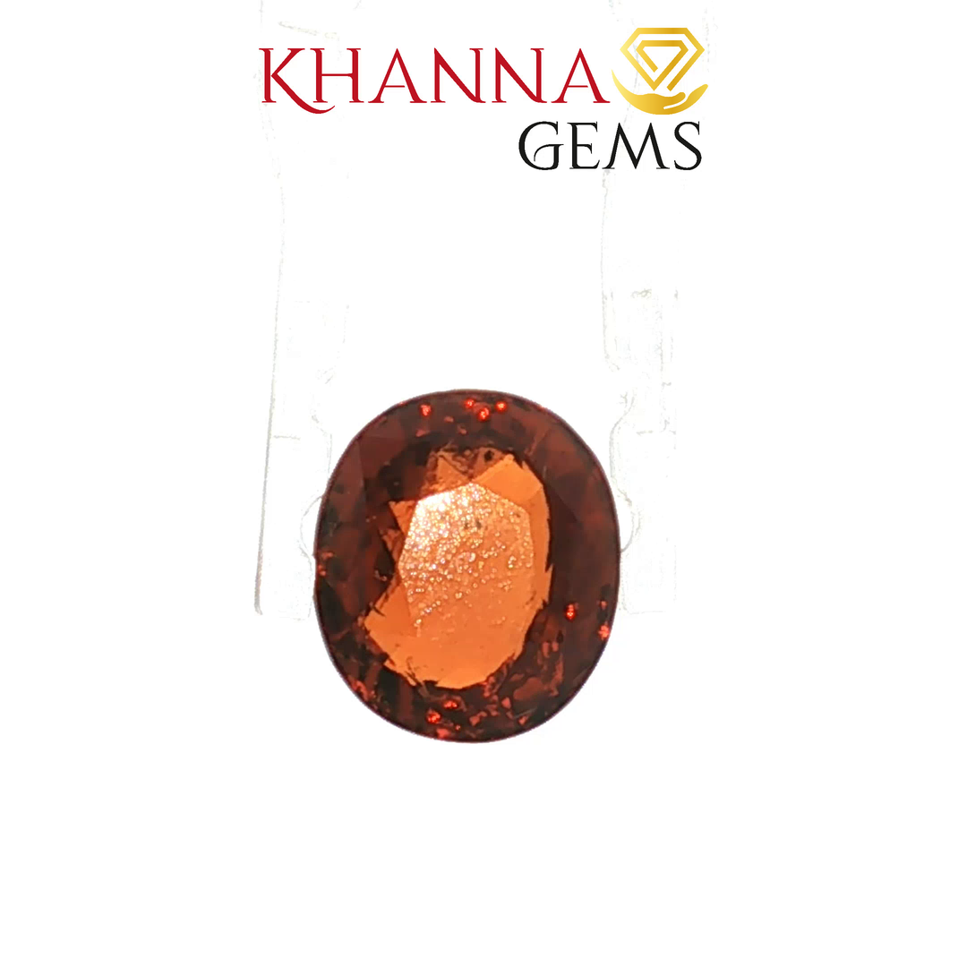 3.29/CT Natural Hessonite Stone with Govt. Lab Certificate-69416