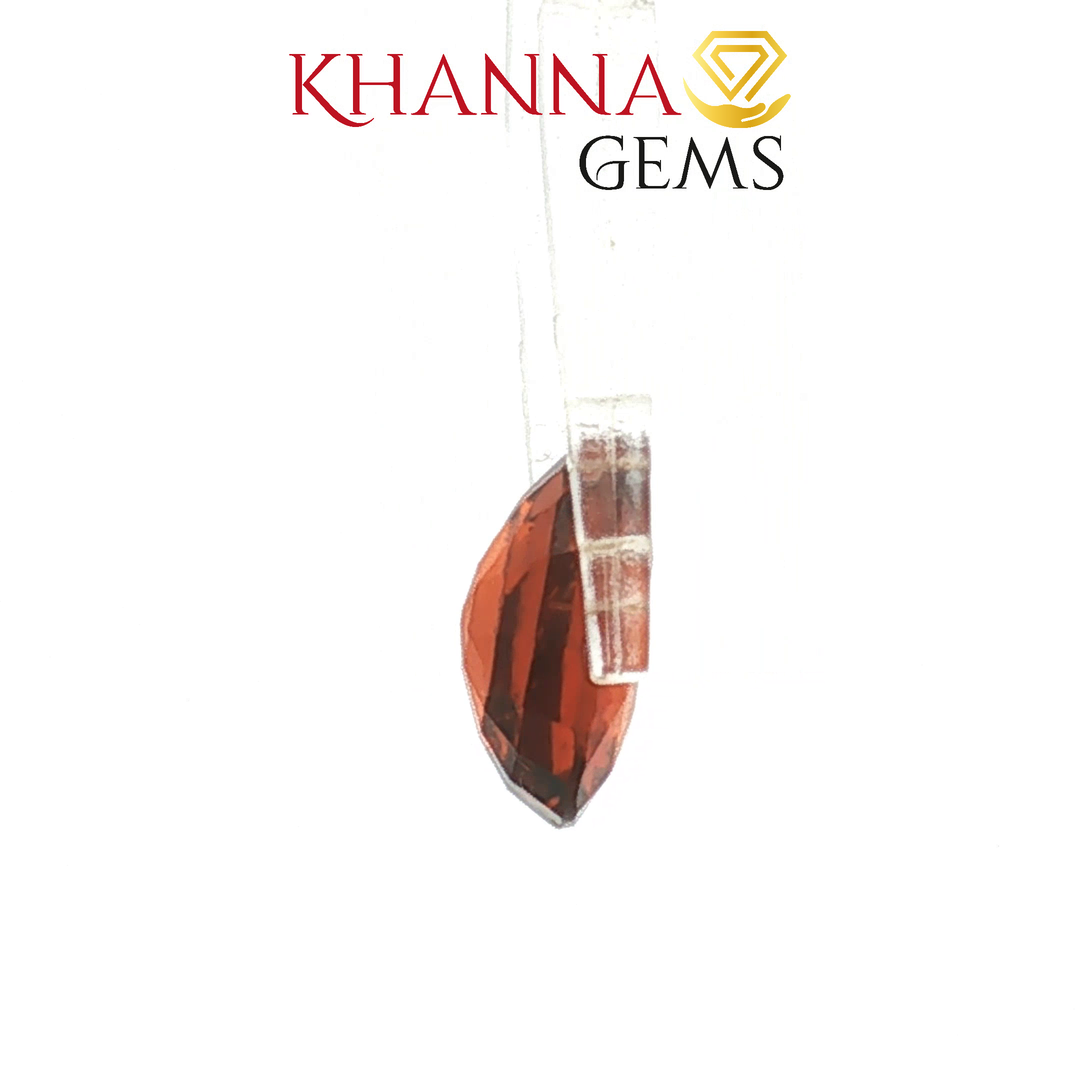 3.29/CT Natural Hessonite Stone with Govt. Lab Certificate-69416
