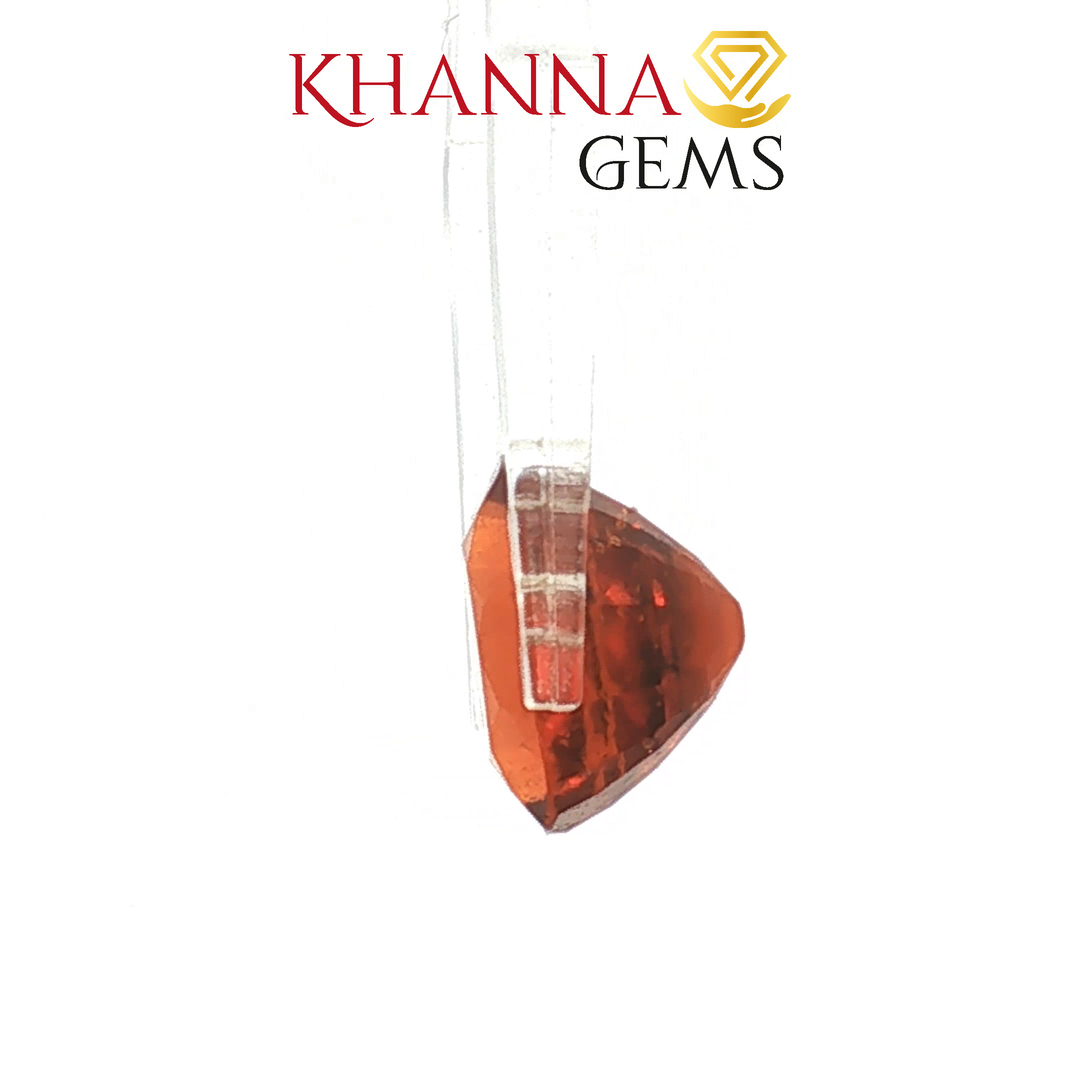 5.23/CT Natural Hessonite Stone with Govt. Lab Certificate-3110D10350