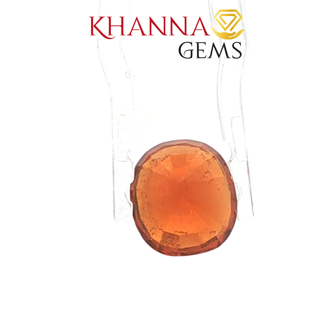 5.23/CT Natural Hessonite Stone with Govt. Lab Certificate-3110D10350