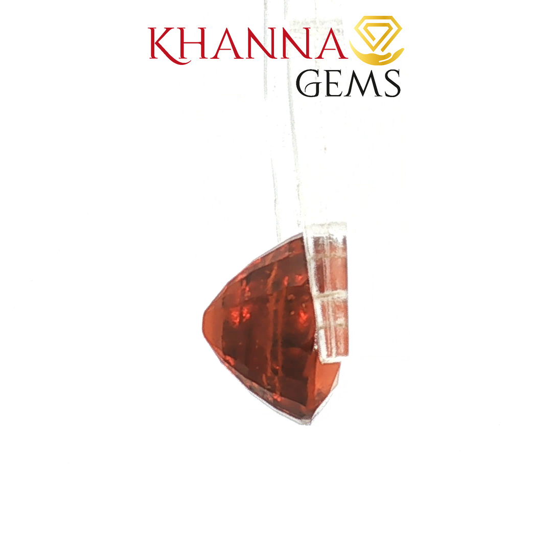 5.23/CT Natural Hessonite Stone with Govt. Lab Certificate-3110D10350