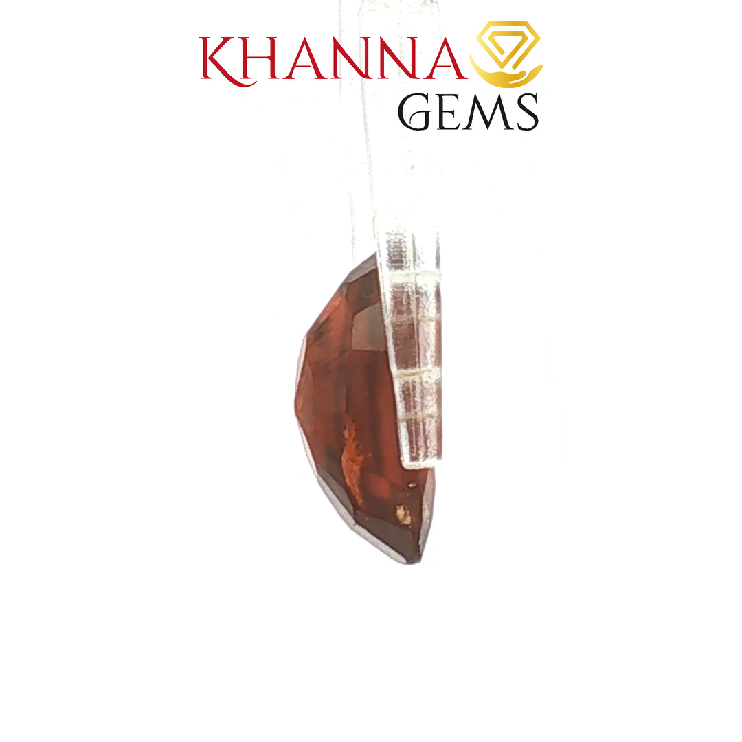 4.29/CT Natural Hessonite Stone with Govt. Lab Certificate-86232