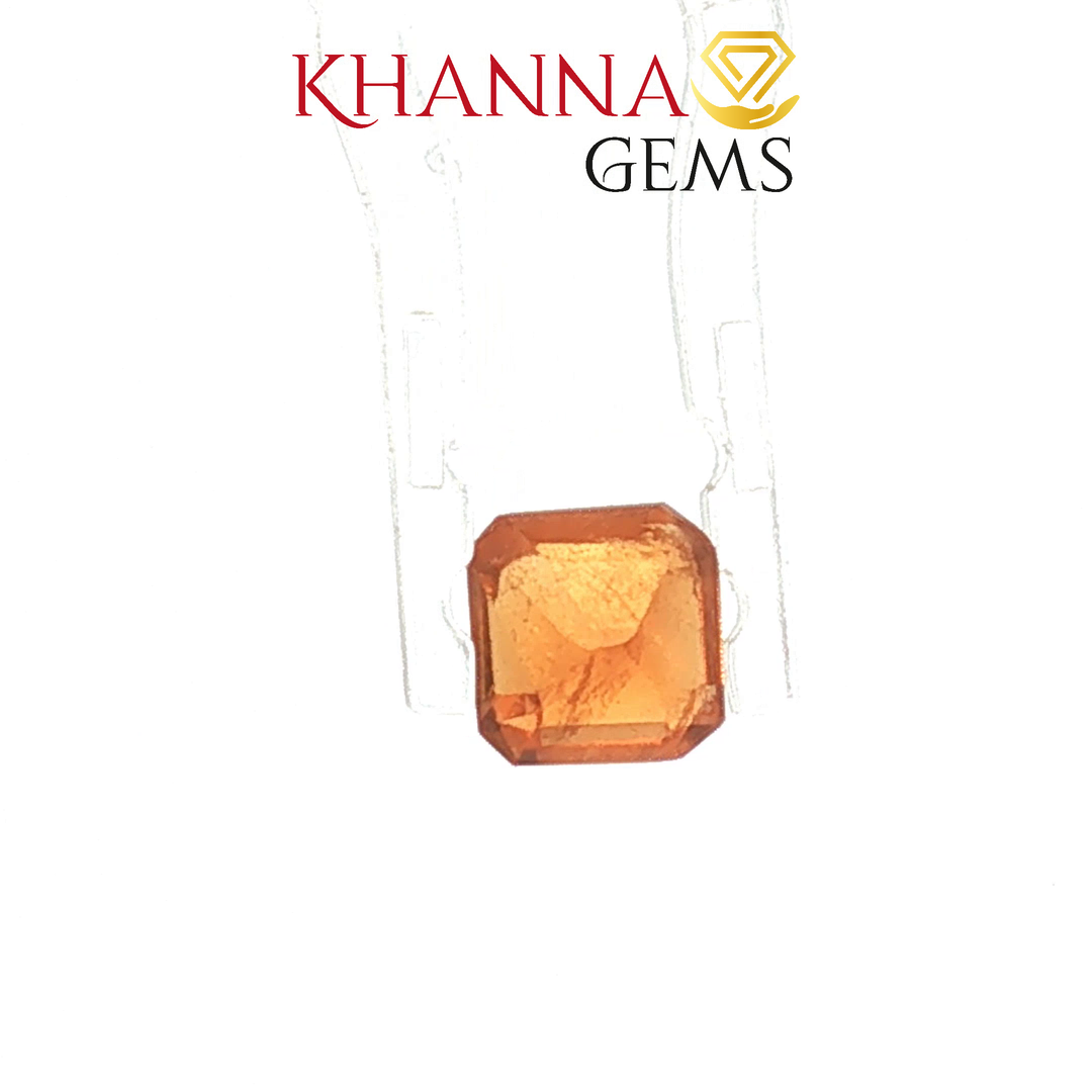 1.18/CT Natural Hessonite Stone with Govt. Lab Certificate-90040