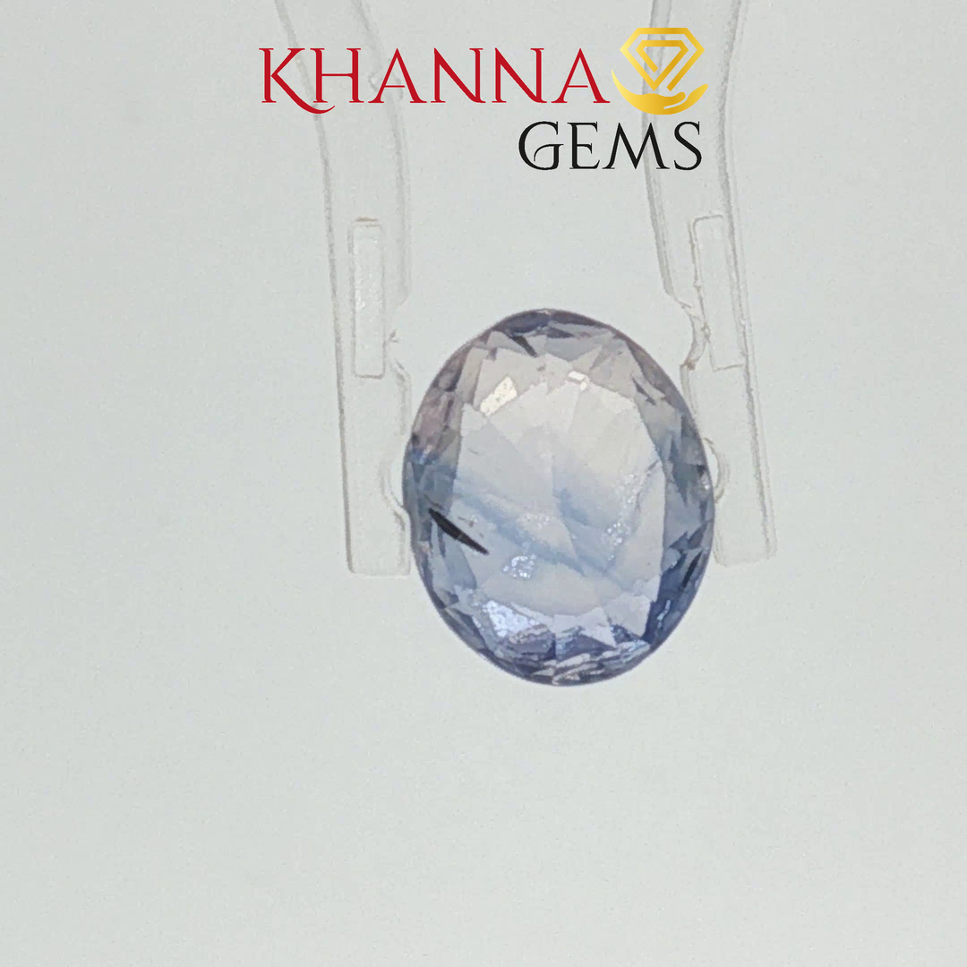 3.65/CT Natural Pitambari Sapphire with Govt Lab Certificate-91071