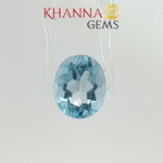 Load image into Gallery viewer, 6.04/CT Natural Blue Topaz Stone with Govt Lab Certificate-DGSL/H1531/CSI/17264