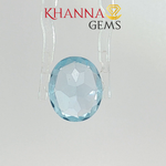 Load image into Gallery viewer, 6.04/CT Natural Blue Topaz Stone with Govt Lab Certificate-DGSL/H1531/CSI/17264