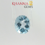 Load image into Gallery viewer, 5.71/CT Natural Blue Topaz Stone With Govt Lab Certificate- 124647