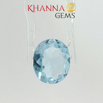 Load image into Gallery viewer, 4.64/CT Natural Blue Topaz Stone With Govt Lab Certificate- 124644