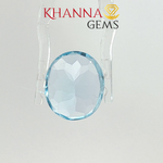 Load image into Gallery viewer, 10.45/CT Natural Blue Topaz Stone with Govt Lab Certificate-DGSL/I1422/CSI/14368