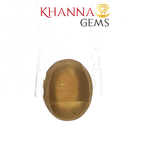 Load image into Gallery viewer, 6.68/CT Natural Apatite Cat's Eye With Govt. Lab Certificate-7491D29445