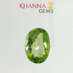 Load image into Gallery viewer, 6.52/CT Natural Peridot Stone With Govt. Lab Certificate-7987D31862
