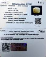 Load image into Gallery viewer, 8.29/CT Natural Ceylonese Pukhraj with Govt Lab Certificate-4551
