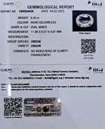Load image into Gallery viewer, 6.43/CT Natural Zircon with Govt. Lab certificate-(3441)