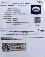 Load image into Gallery viewer, 5.19/CT Natural Zircon with Govt. Lab certificate-(3441)
