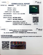 Load image into Gallery viewer, 2.56/CT Natural Panna Stone with Govt. Lab Certificate (8991)
