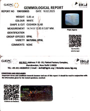 5.85/CT Natural Opal with Govt. Lab Certificate (2331)