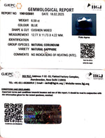 Load image into Gallery viewer, 6.59/CT Natural Blue Sapphire with Govt Lab Certificate (2331)
