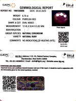 Load image into Gallery viewer, 6.78/CT Natural Neo Burma Ruby with Govt. Lab Certificate (5661)
