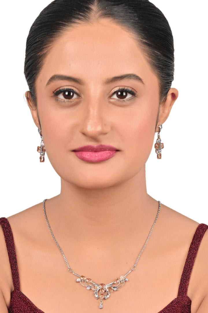 24.30/GM CITRINE/ ZIRCON NACKLES (1650)