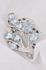 Load image into Gallery viewer, 10.86/GM BLUE SAPPHIRE/ B TOP (2750)
