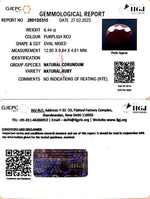 Load image into Gallery viewer, 6.44/CT Natural Neo Burma Ruby with Govt. Lab Certificate (2331)
