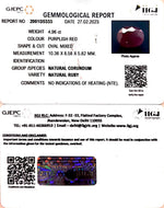 Load image into Gallery viewer, 4.96/CT Natural Neo Burma Ruby with Govt. Lab Certificate (3441)
