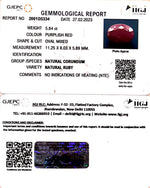 Load image into Gallery viewer, 5.84/CT Natural Neo Burma Ruby with Govt. Lab Certificate (3441)
