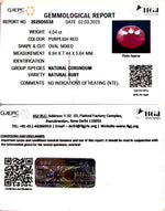 Load image into Gallery viewer, 4.04/CT Natural Ruby with Govt. Lab Certificate (23310)
