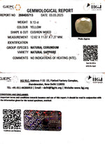 Load image into Gallery viewer, 9.13/CT Natural Ceylonese Pukhraj with Govt Lab Certificate-(4551)
