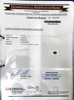 Load image into Gallery viewer, 3.84/CT Natural Old Burma Ruby with IIGJ Govt. Lab Certificate-217025