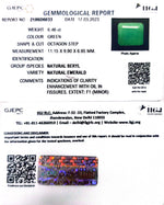 Load image into Gallery viewer, 6.46//CT Natural Panna Stone with Govt. Lab Certificate (1221)
