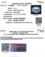 Load image into Gallery viewer, 2.10/CT Natural White Sapphire with Govt Lab Certificate-8991
