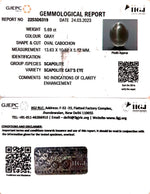 Load image into Gallery viewer, 5.69/CT Natural Scapolite Cat&#39;s Eye with Govt. Lab Certified-(1221)
